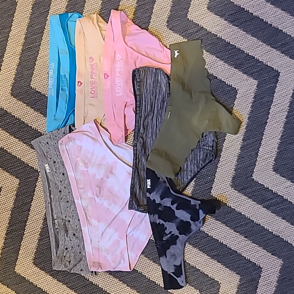 Lot of 8 PINK panties